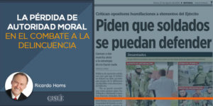 Lee más sobre el artículo La pérdida de autoridad moral en el combate a la delincuencia