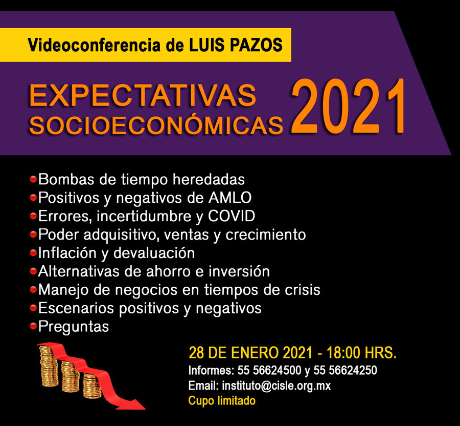 Luis Pazos Expectativas socioeconomicas