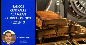 Lee más sobre el artículo Bancos centrales acaparan compras de oro (excepto Banxico)