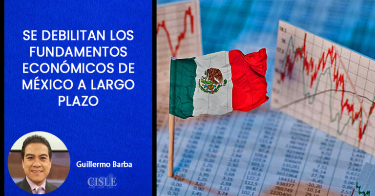 Lee más sobre el artículo Se debilitan los fundamentos económicos de México a largo plazo