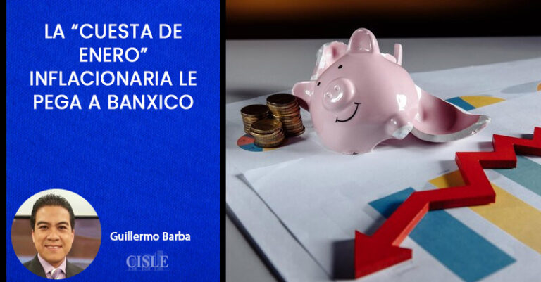 Lee más sobre el artículo La “cuesta de enero” inflacionaria le pega a Banxico