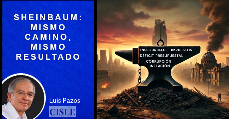 Lee más sobre el artículo Sheinbaum: mismo camino, mismo resultado